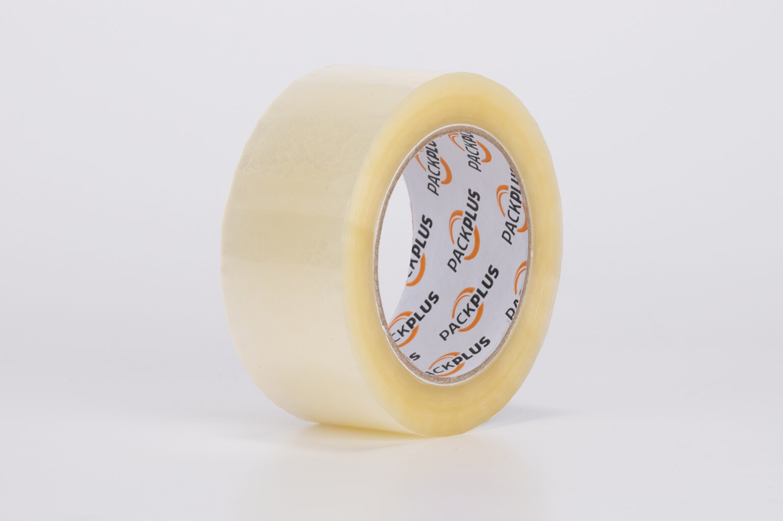 Cinta de embalaje de polipropileno acrílico Pack Plus. Cinta adhesiva acrílica sin ruído. Low noise.